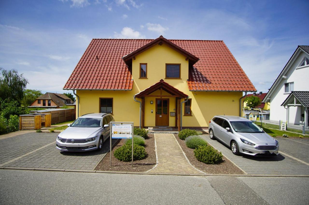 Schicke Fewo Mit Terrasse, Gratis Nutzung Vom Ahoi Erlebnisbad Und Sauna In Sellin - Haus De Niege Wech Fewo 02 蒂索 外观 照片